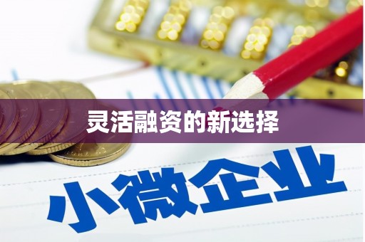 三河灵活融资的新选择